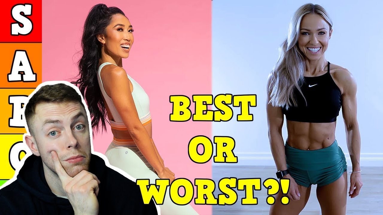 The BEST & WORST Fitness Influencers of 2022 | Caroline Girvan, Blogilates & More!