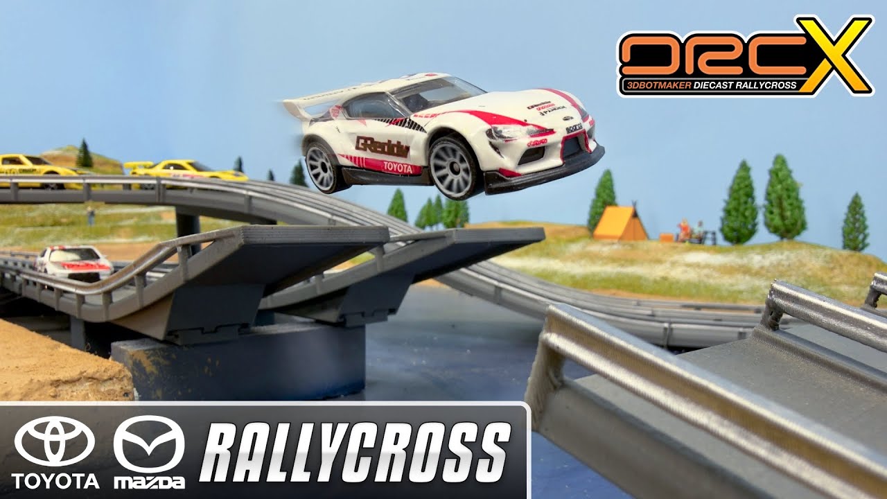 Rallycross Battle: Team Toyota vs. Mazda Diecast Racing
