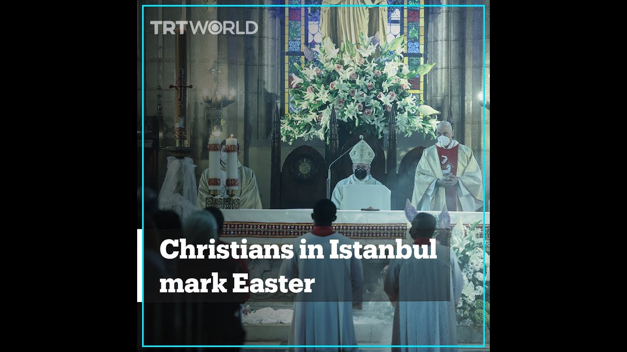 Christian worshippers mark Easter in Istanbul
