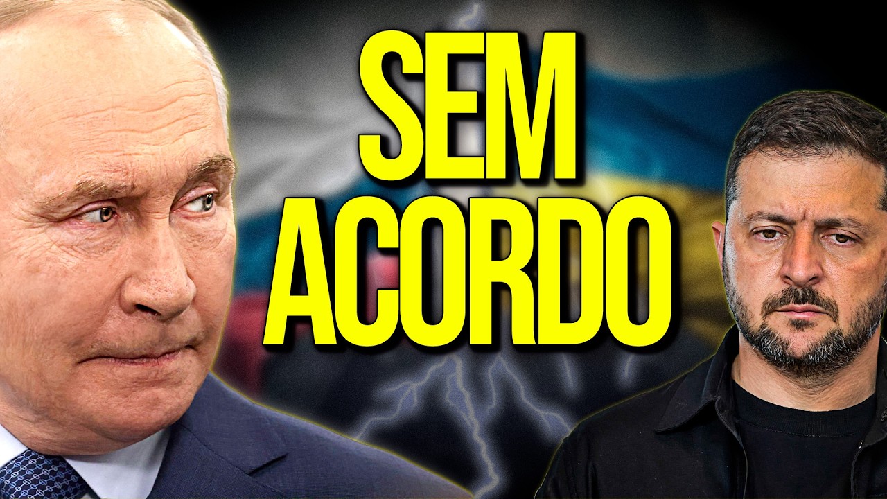 NEGOCIAÇÃO RÚSSIA-UCRÂNIA FRACASSA — GUERRA SEM FIM?