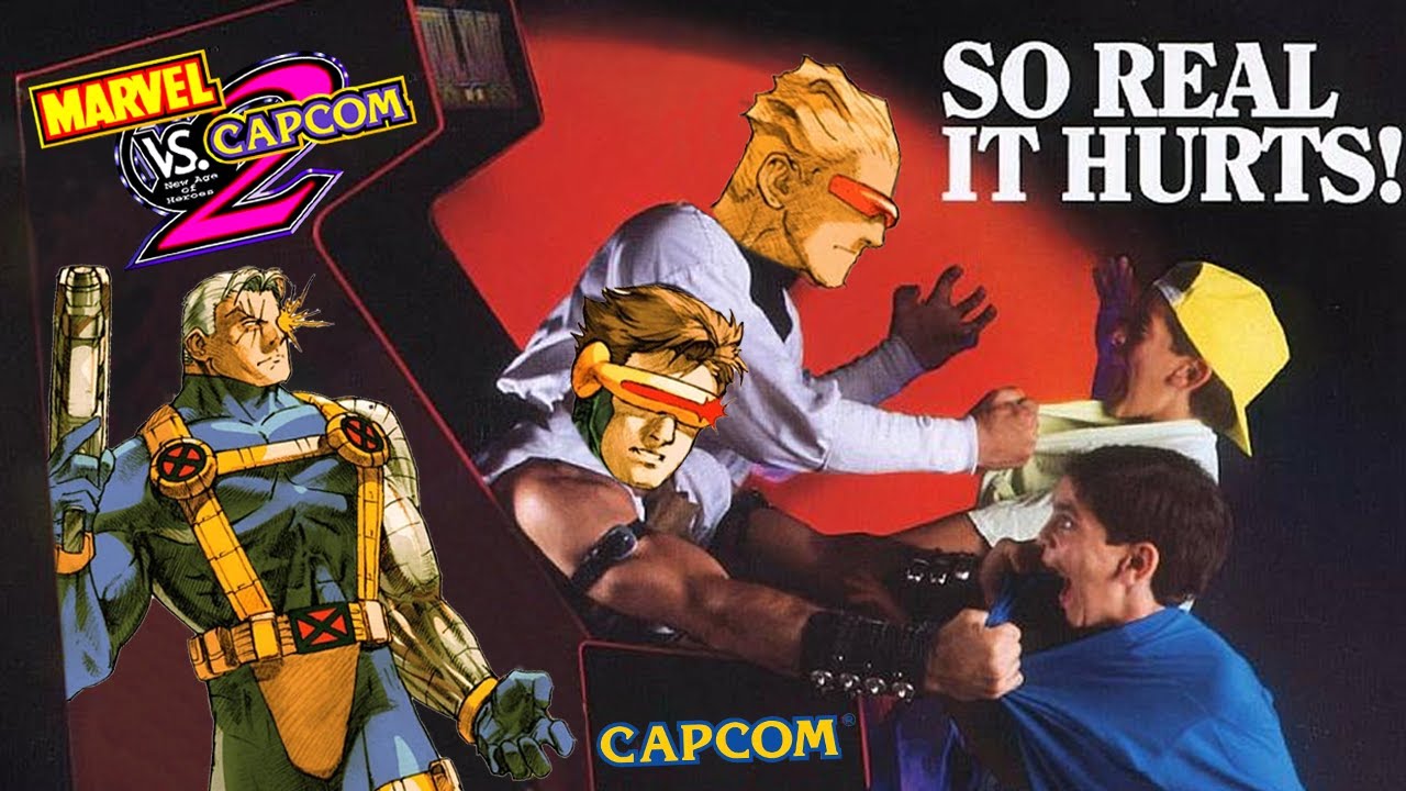 SCRUB BUSTERS: Anyone can play Cable in MVC2
