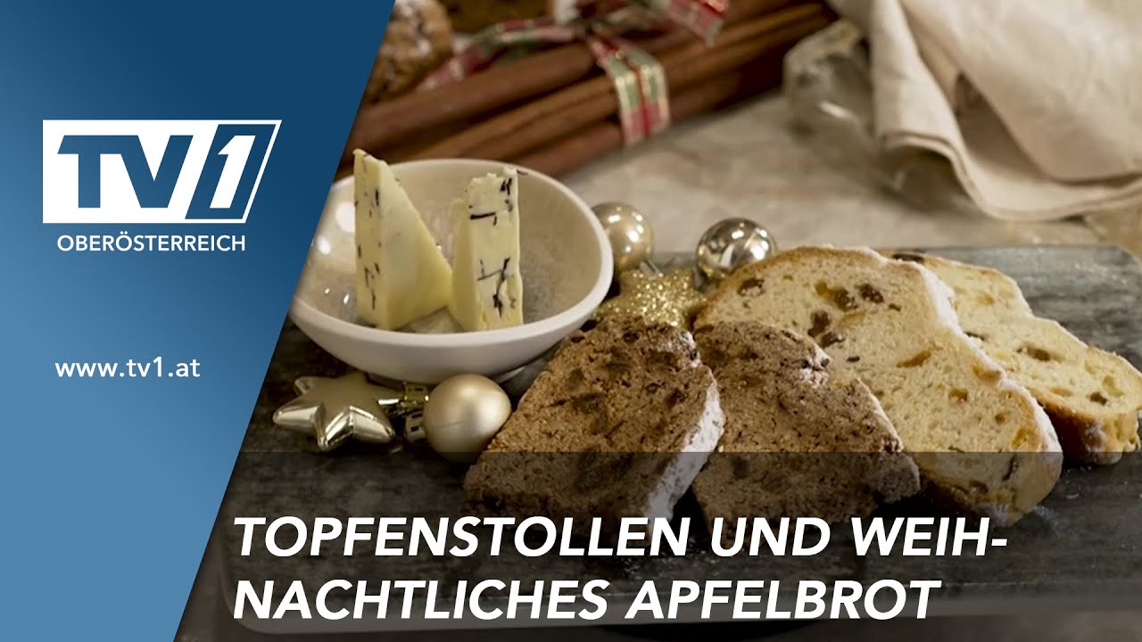 Topfenstollen und Weihnachtliches Apfelbrot