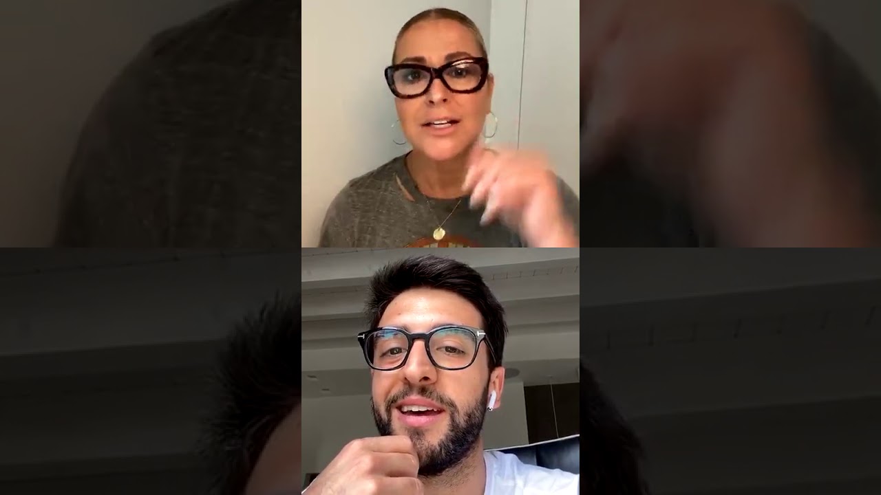 Anastacia in diretta Instagram con Piero Barone del 19/04/2020