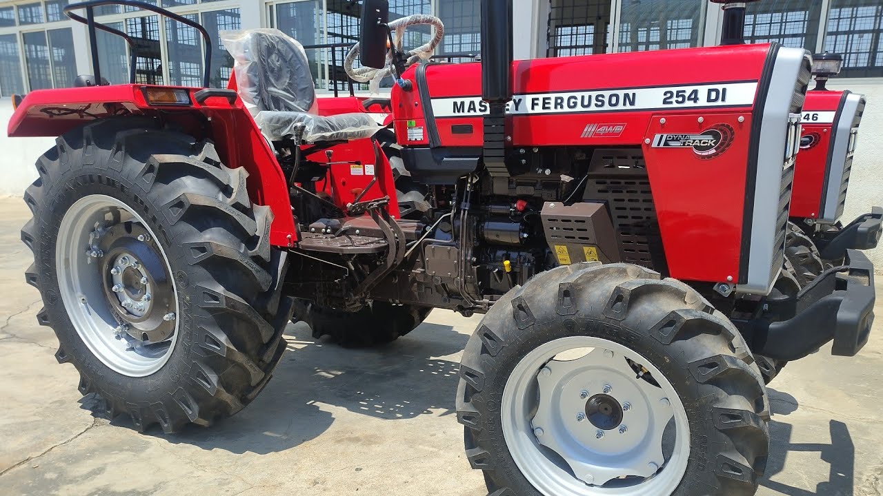 Massey Ferguson 254 DI DYNA TRACK 50HP 4WD Tractor Review | Massey Ferguson 254 DI Tractor