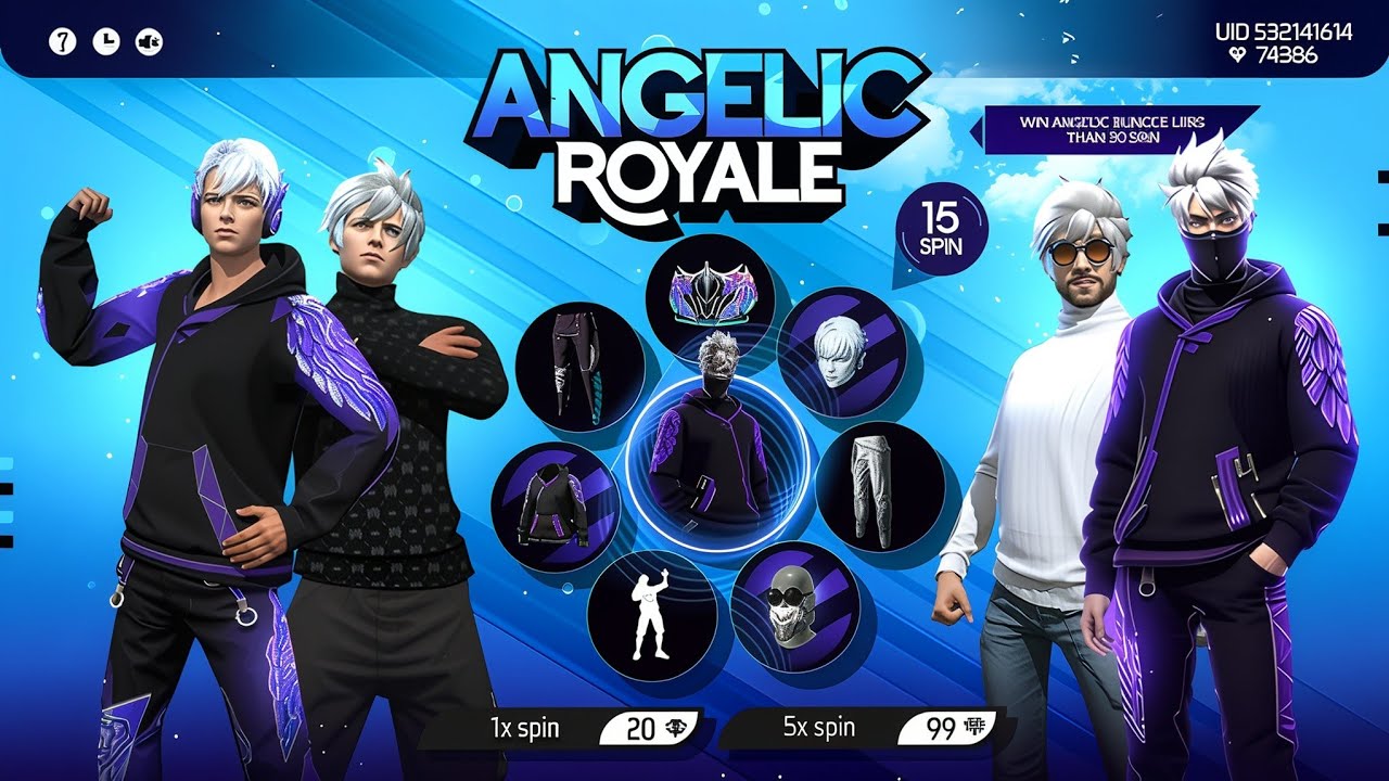 OB52 100% Angelic Pant Return Update | New Event Free Fire Bangladesh Server | Free Fire New Event