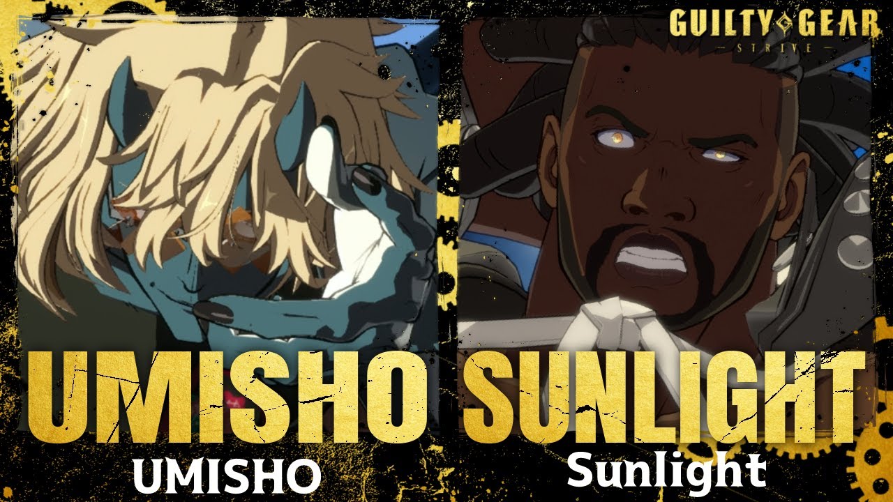 【GGST】Sunlight(Nagoriyuki) vs UMISHO(Happy Chaos) High Level Gameplay【Guilty Gear Strive】【Steam】