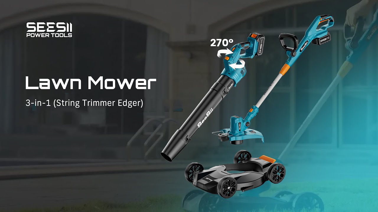 SeeSii 3-in-1 String Trimmer Unboxing