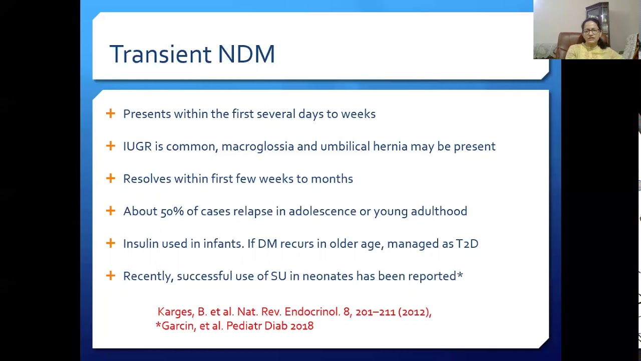Neonatal Diabetes Update by Dr  Vandana Jain PDU2020