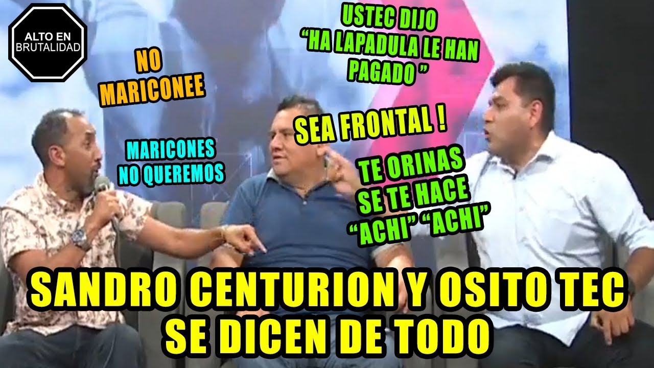 BRONCAZA!! SANDRO CENTURION Y EL OSITO TEC SE DICEN DE TODO : GIANLUCA LAPADULA COBRA POR JUGAR