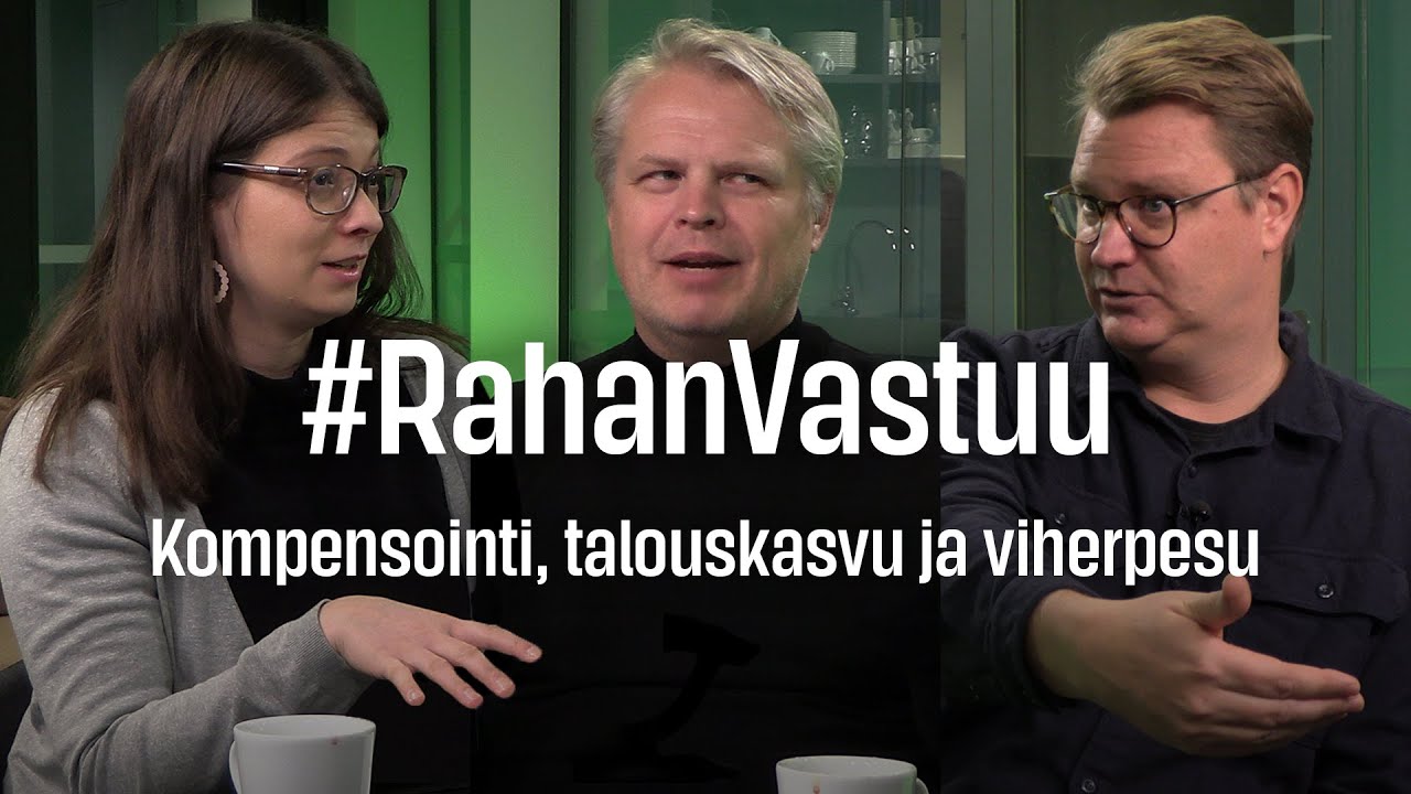 Kompensointi, talouskasvu ja viherpesu | #RahanVastuu