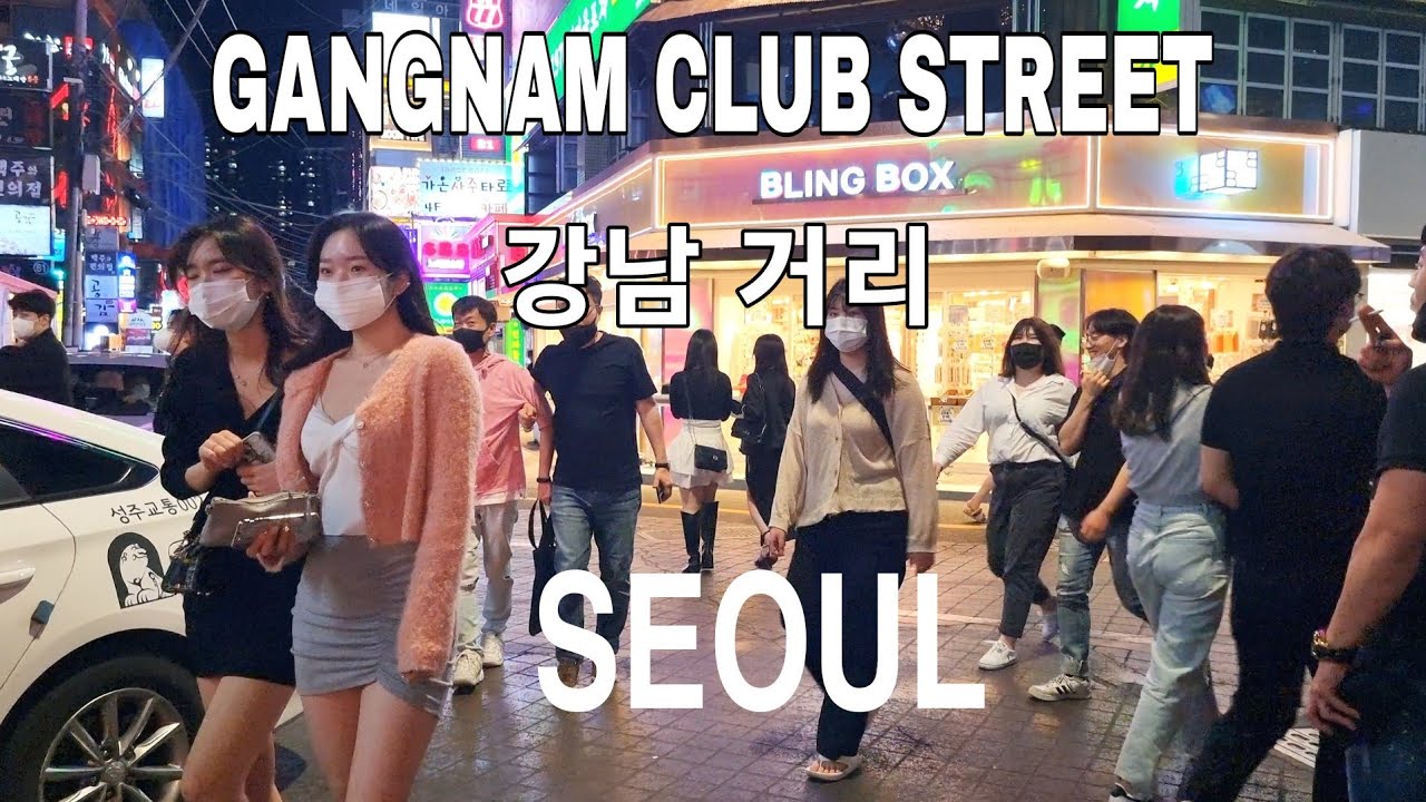 [4K]🔥 불토 강남 거리 Seoul saturday night walk gangnam club street gangnam station and its surroundings
