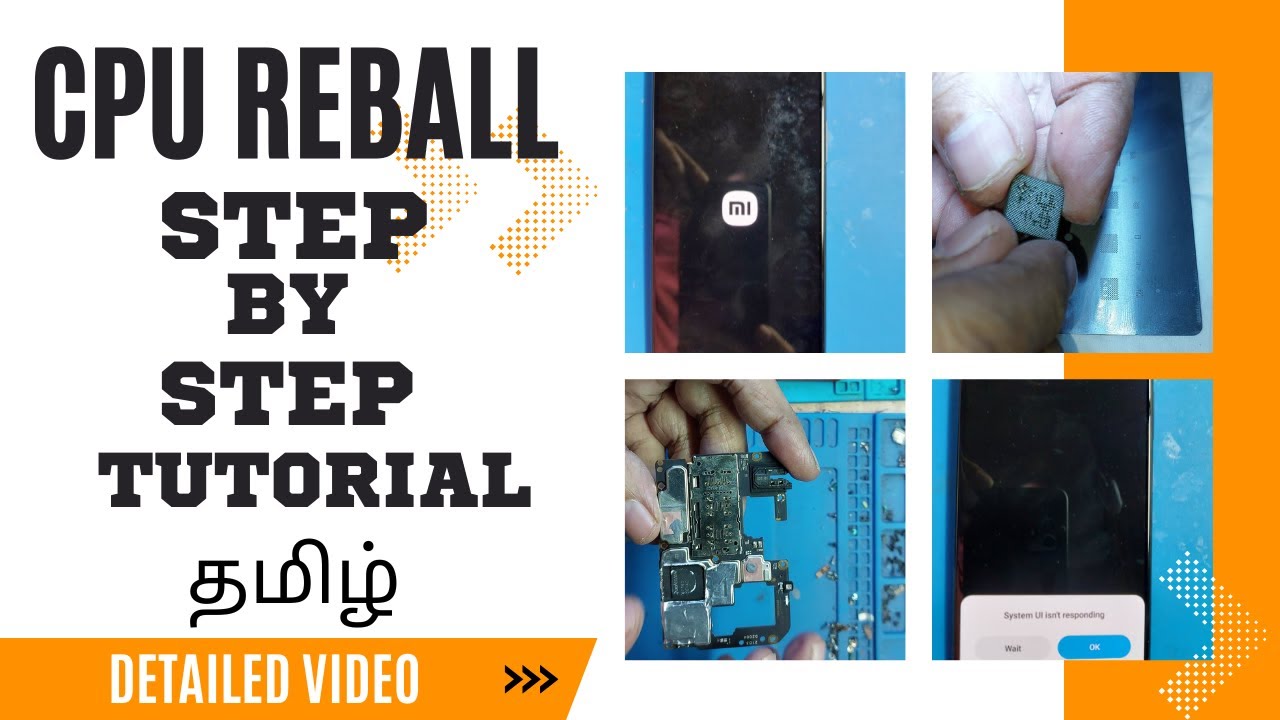 REDMI NOTE 10 PRO MAX CPU REBALL IN TAMIL #cellcare infotech