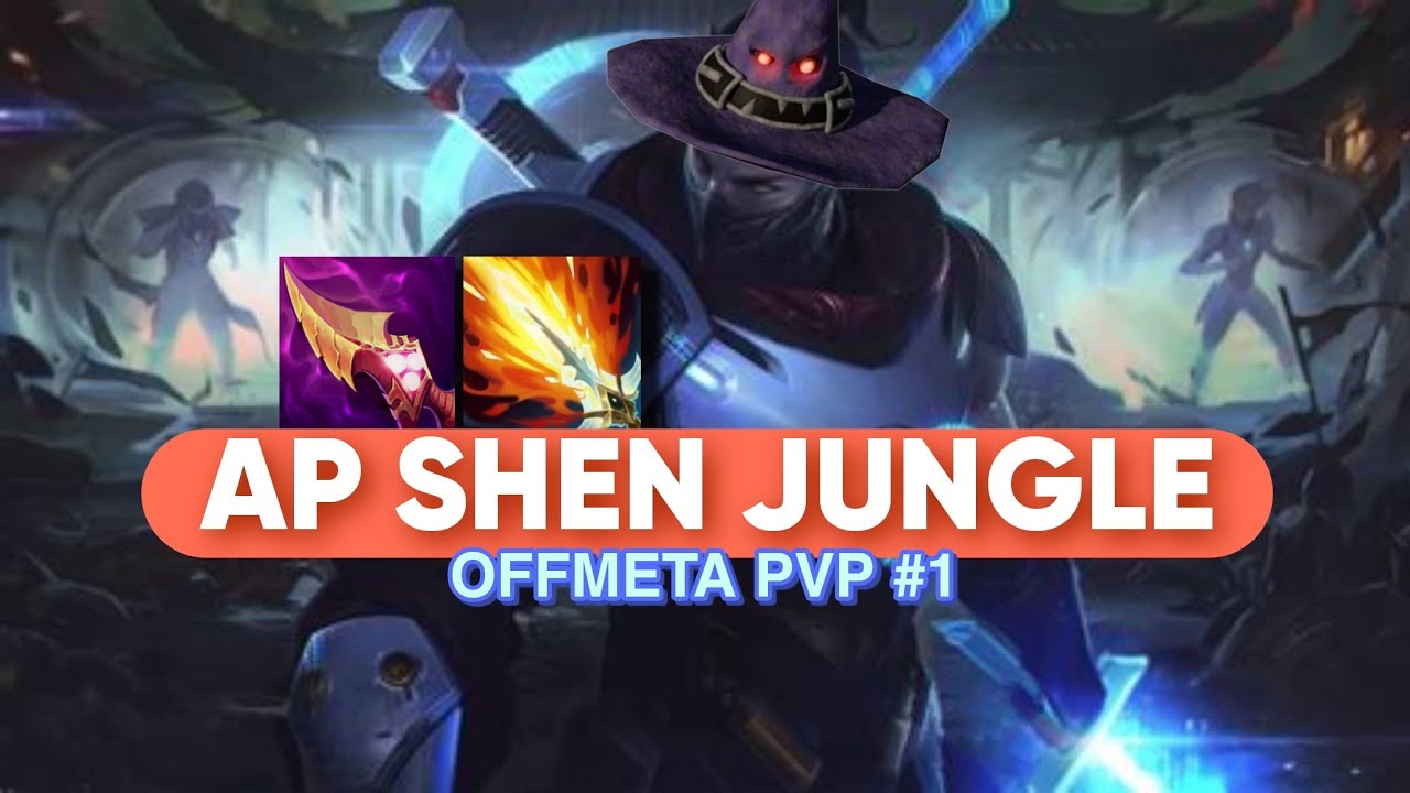 Offmeta PVP #1: 2k HP SHIELDS with AP Shen Jungle | Wildrift Build and Runes