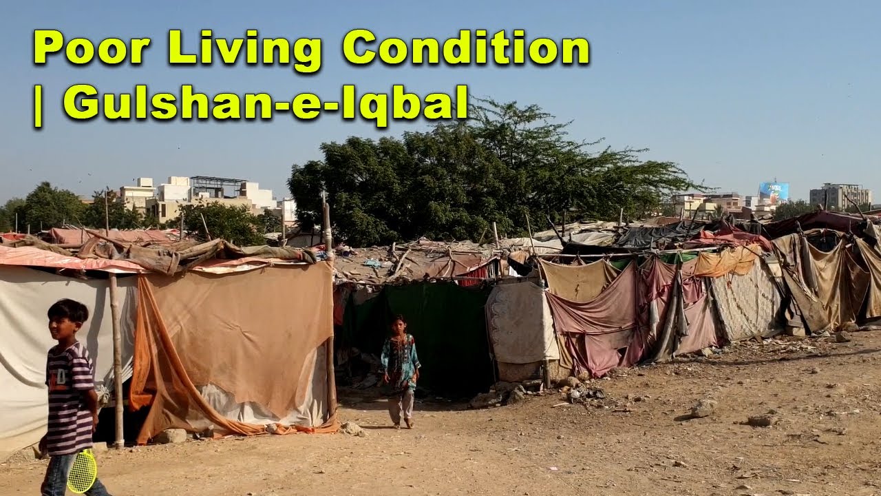 Poor Living Condition | Gulshan-e-Iqbal Block 11 | Karachi Pakistan | Adeel Jamil