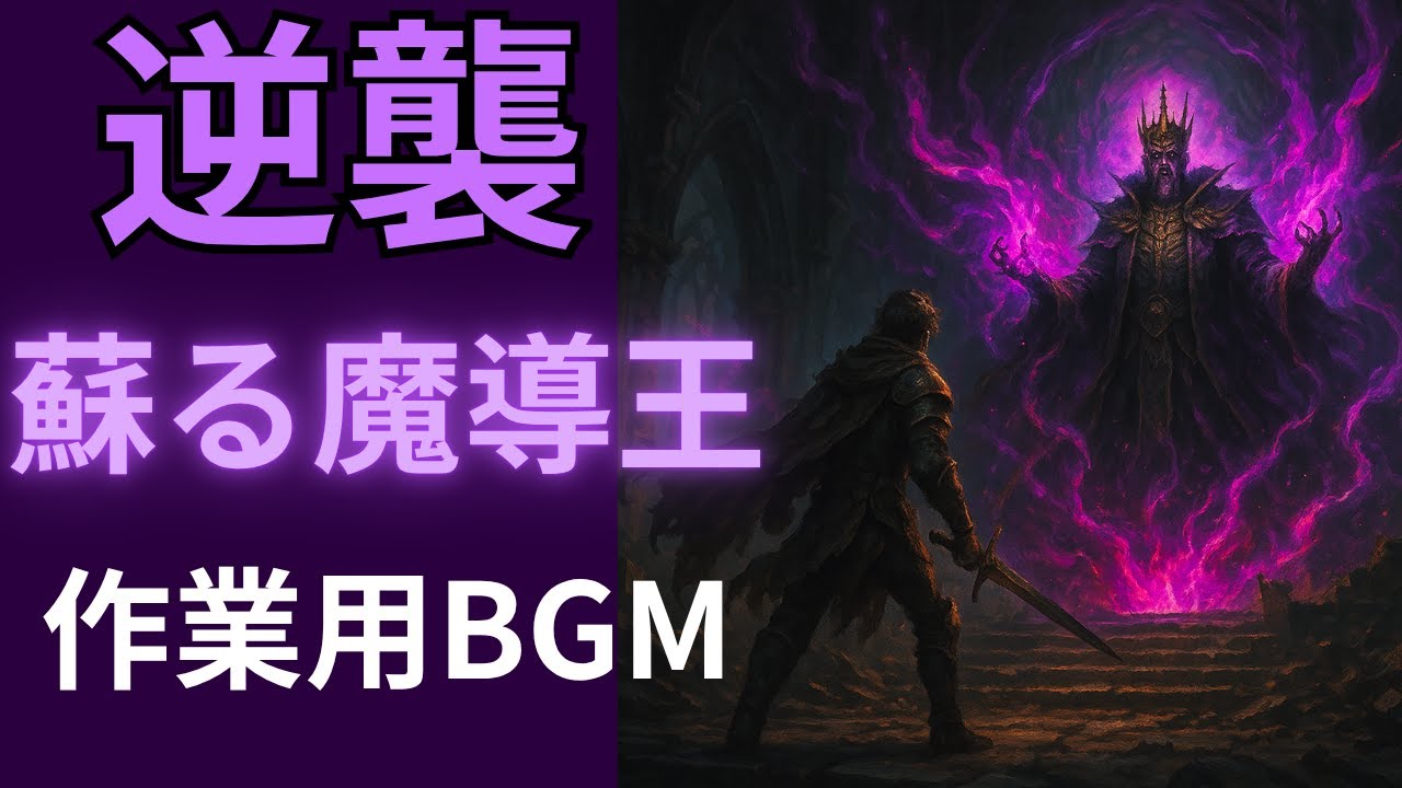 【ボス戦BGM】魔導王の逆襲 – 禁断の力解放BGM【作業用BGM】【TRPG用BGM】