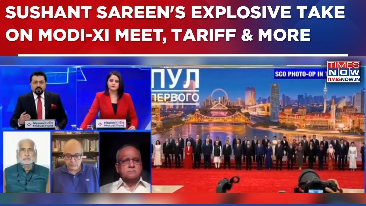 Sushant Sareen & Other Panelists' Explosive Take On Modi-Xi Meet, Trump's Tariff War & More | WATCH