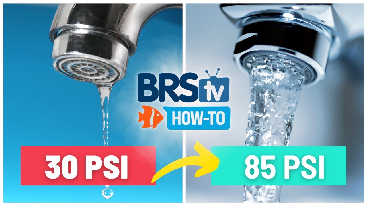 RO/DI Water Pressure Too Low? Fix It with a Booster Pump!