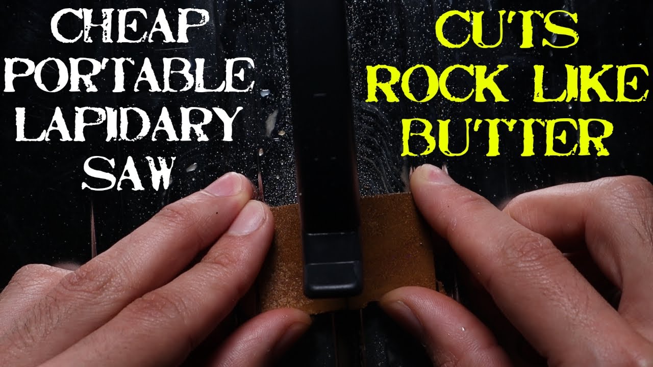 Aussie Sapphire Cheap Portable Lapidary Saw Review. @AussieSapphire