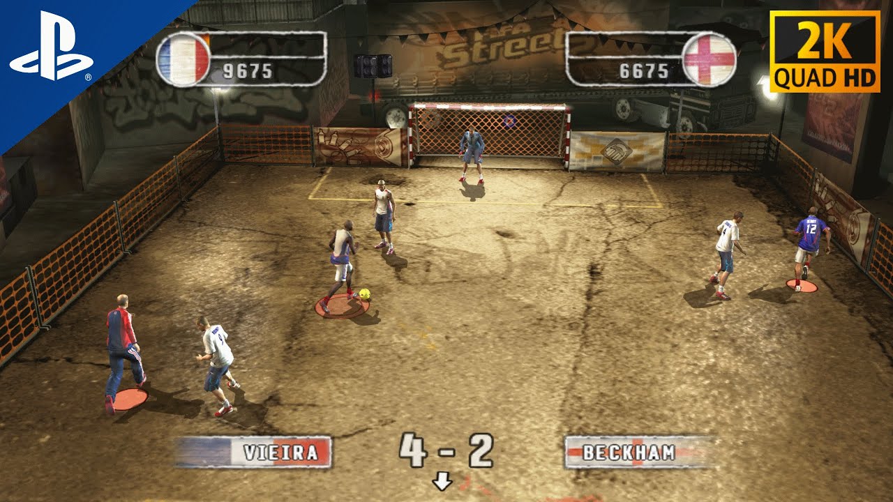 FIFA Street 2 - PS2 [HD] Gameplay
