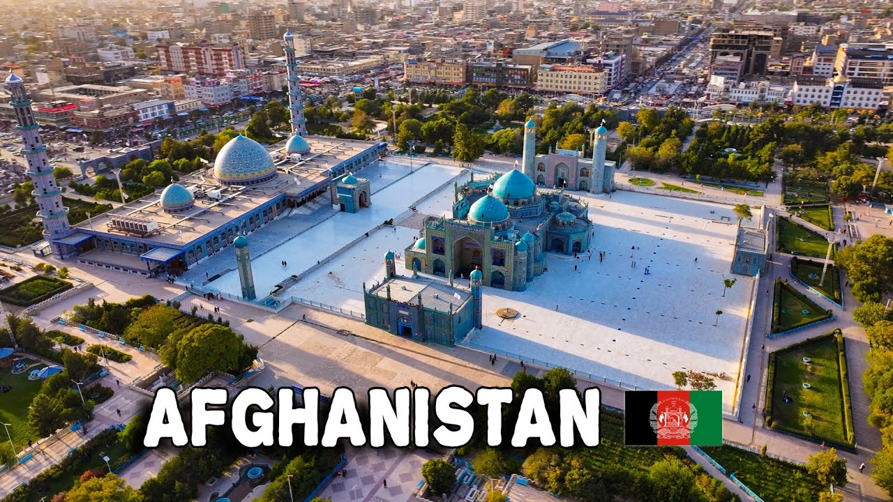 Drone View of Afghanistan | Balkh Province | 4K
