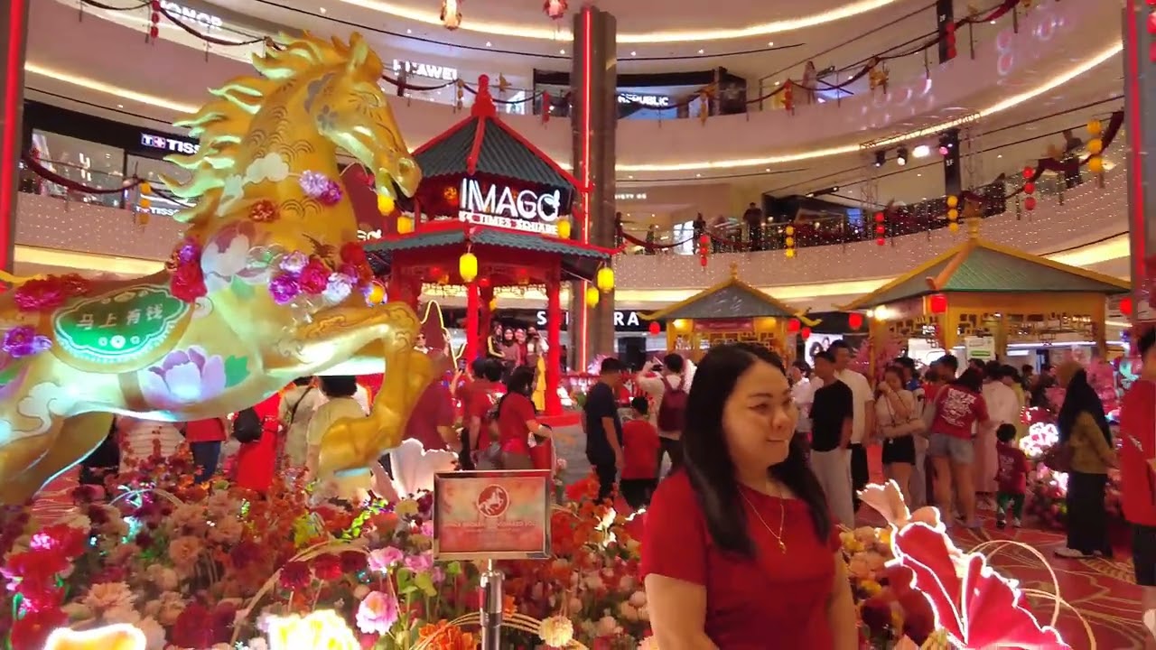 IMAGO SHOPPING MALL, KOTA KINABALU, SABAH - CHINESE NEW YEAR 2026 DECORATION.