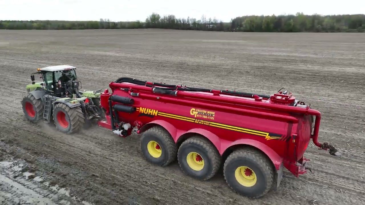 CANADIAN FARMER - MANURE EQUIPMENT GALORE - PART 2  After dragline irrigation, in come the tankers!