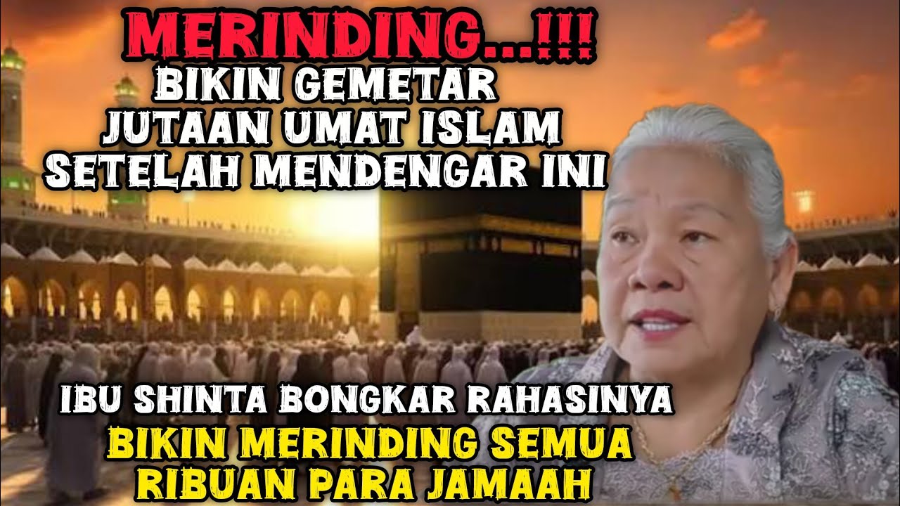 MERINDING ‼️IBU SHINTA BONGKAR RAHASIANYA BIKIN GEMETAR RIBUAN TAMU JAMAAH #ibushinta #ngajihakikat 