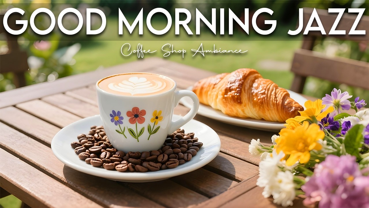 Good Morning Jazz ☕ Bossa Nova, Smooth Jazz & Relaxing Cafe Music for Studying and Working
