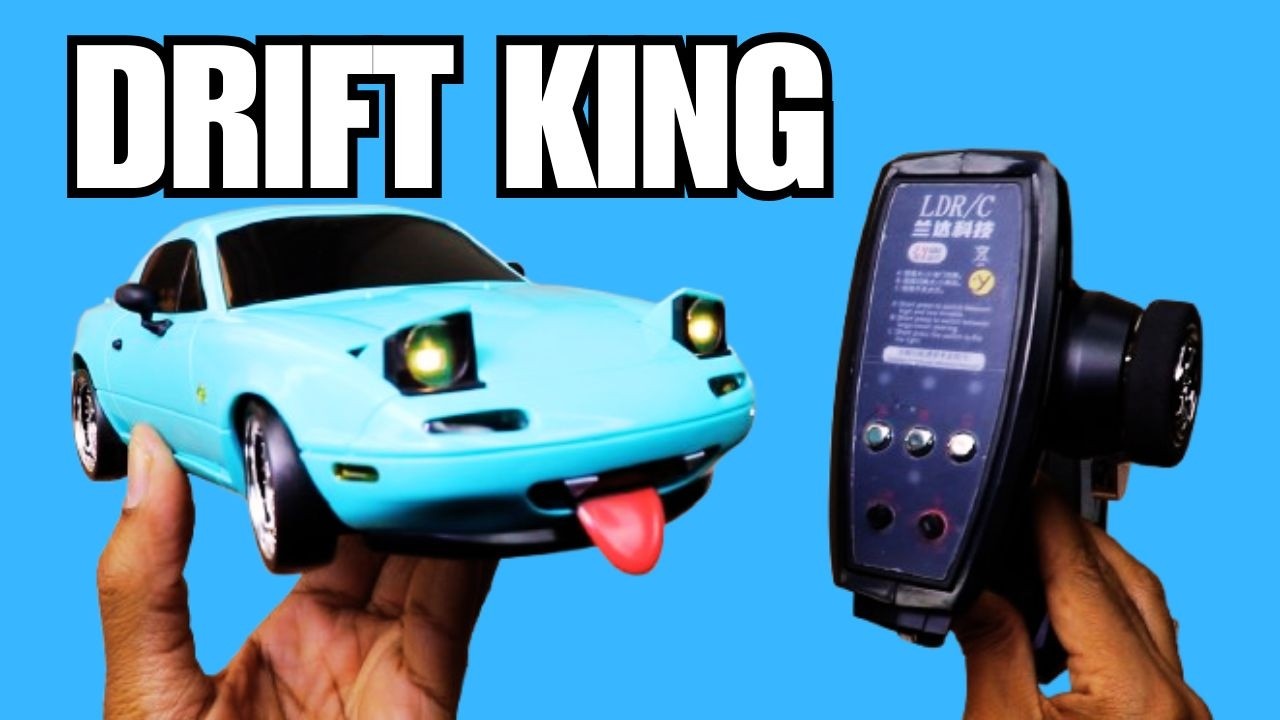 Unboxing Miata RC Drift Car With Pop-up Headlights!