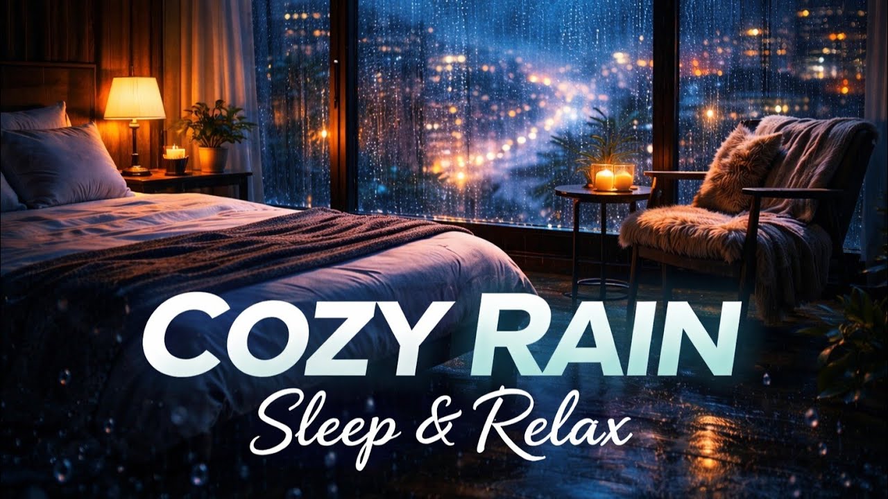 Rain Sounds for Deep Sleep 🌧️ | Cozy Rain, Relaxing Sleep Sounds, Stress Relief (LIVE)