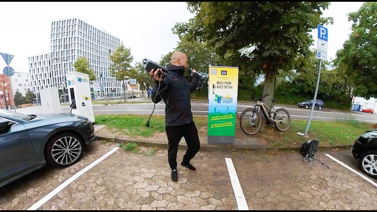 EBIKE AKKU LADEN an LADESTATION in FREIBURG mit SCHUKO STECKER?