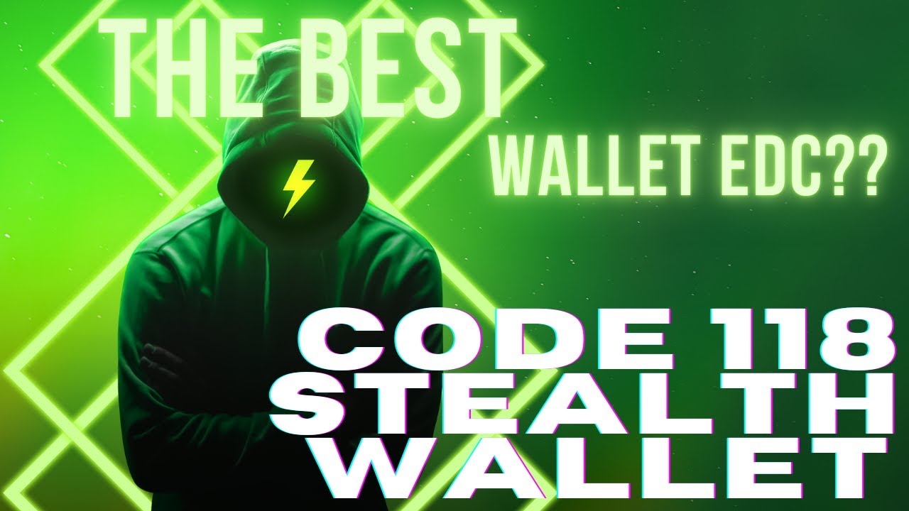 The BEST EDC wallet?? | Code 118 Stealth Wallet 