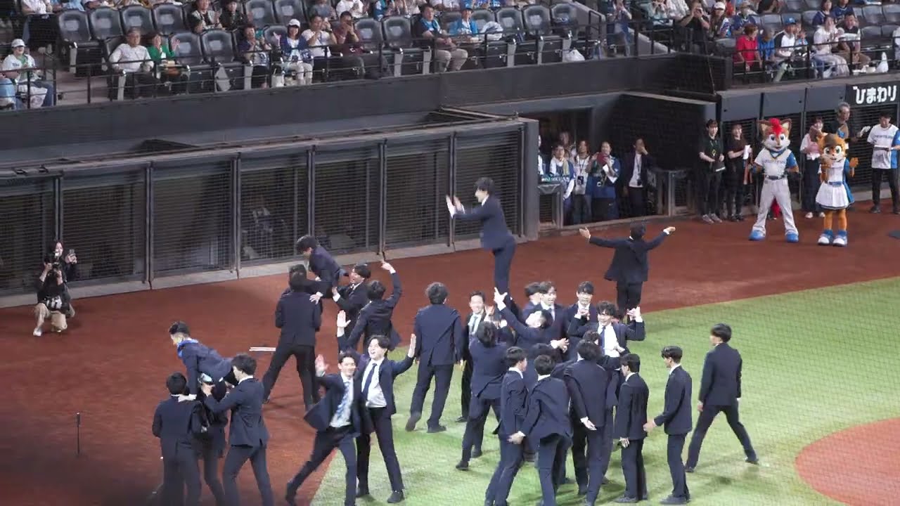 「Cheer Re－Man’s（ﾁｱﾘｰﾏﾝｽﾞ）」　北海道日本ﾊﾑﾌｧｲﾀｰｽﾞ 2025.8.30(土)