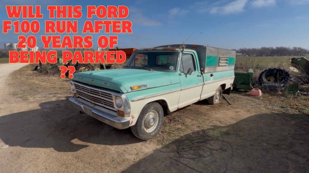 will this 1969 ford f100 run after 20 years of siting