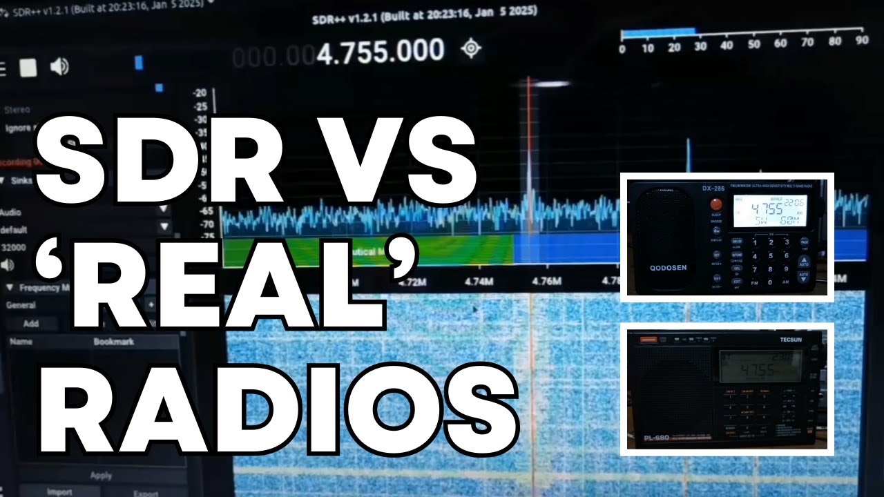RTL-SDR V4 лучше, чем Qodosen DX-286 или Tecsun PL-680? Сравнение с Voice of Indonesia 4755 кГц!