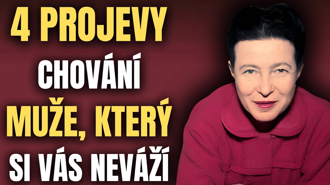 4 Projevy chování muže, který si vás neváží