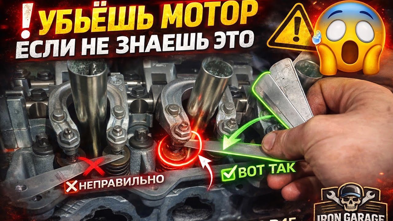 Renault logan 2013 1.2 d4f ПРАВИЛЬНАЯ регулировка зазоров клапанов
