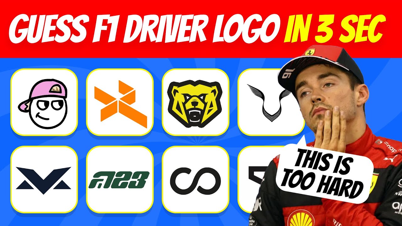 Are You a Real Formula 1 Fan? Guess the Driver Logo Quiz!