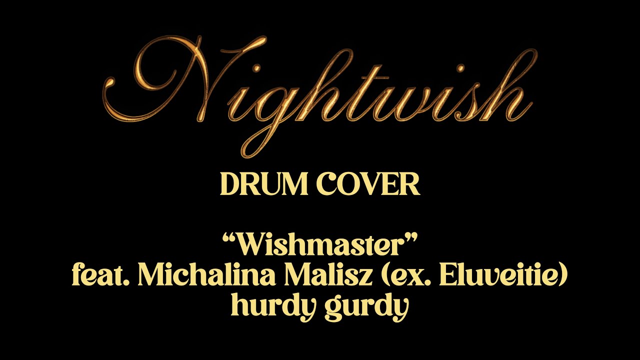 Nightwish - Wishmaster | Epic Drum Cover ft. Michalina Malisz (ex-Eluveitie) on Hurdy-Gurdy