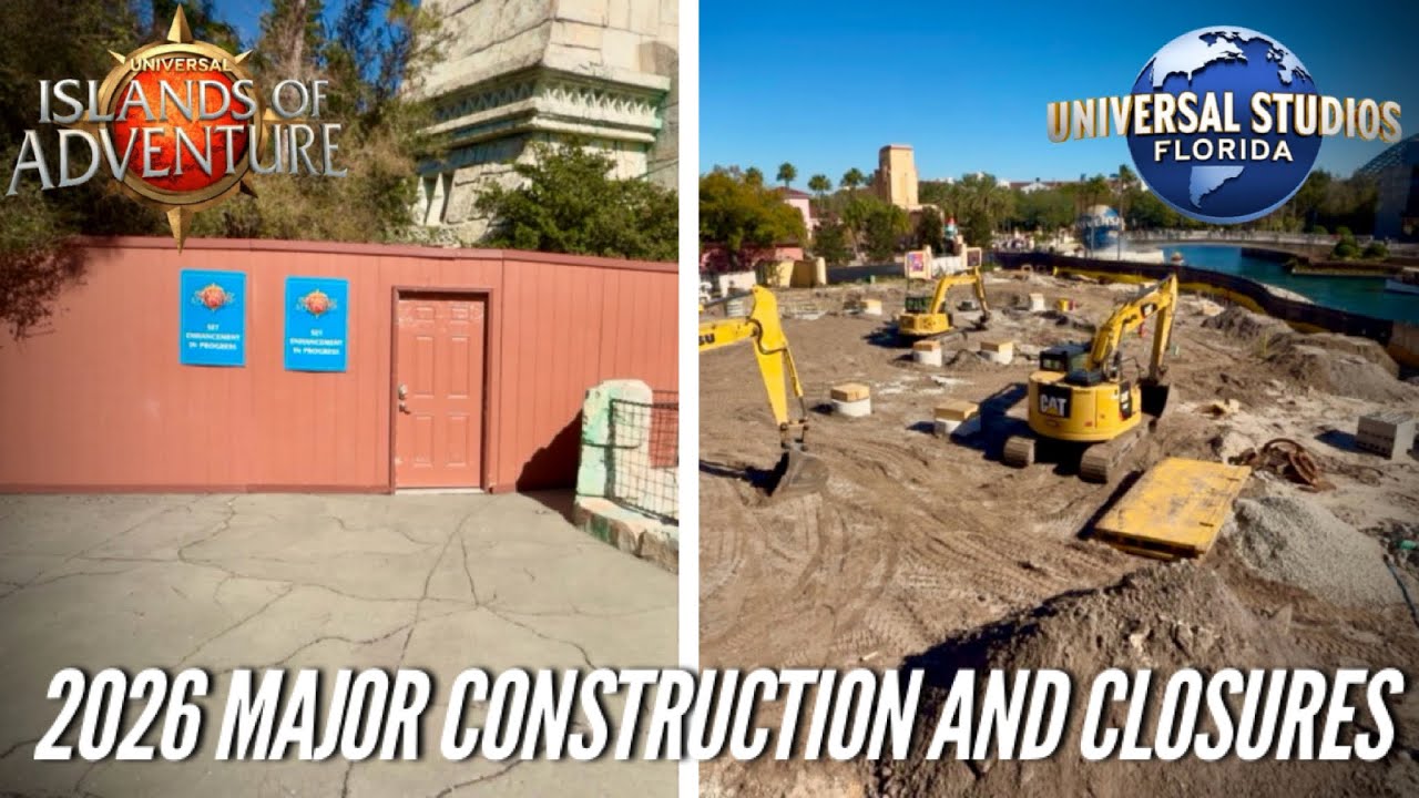 HUGE Universal Orlando 2026 Changes: LAST Chance to ride and NEW Coaster Updates!