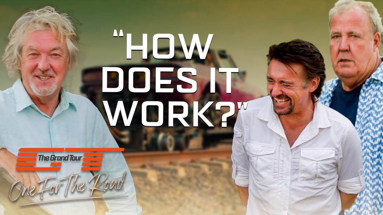 Clarkson, Hammond and May Turning Cars Into Trains | The Grand Tour