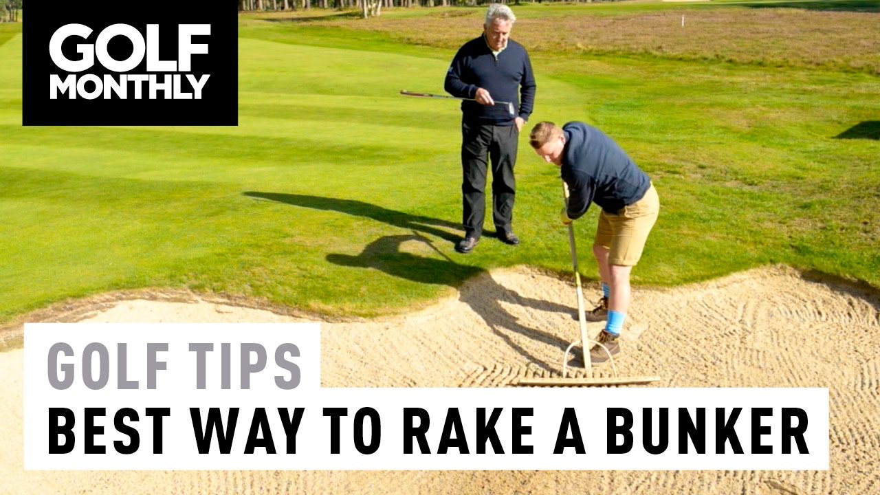 The Best Way To Rake A Bunker