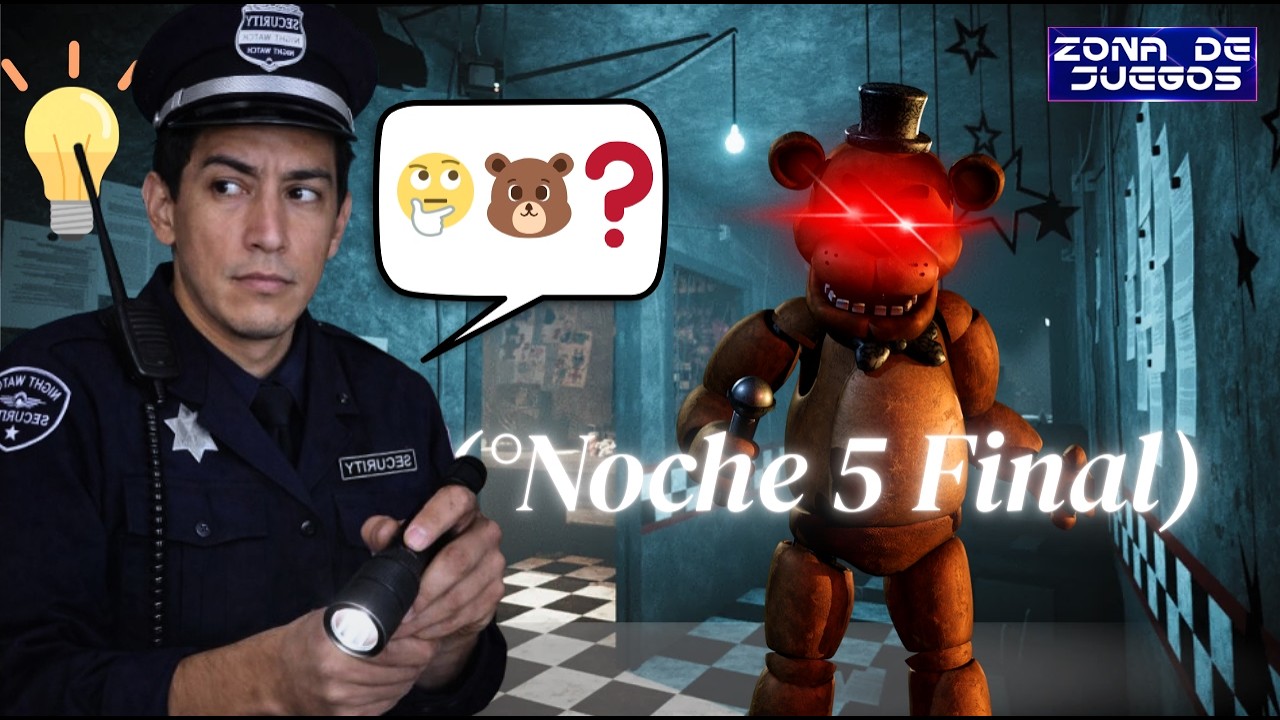 ¿Dónde está ese oso ahora? | Freddy, de estas puertas NO PASAS - Five Nights at Freddy's 1, Noche 5