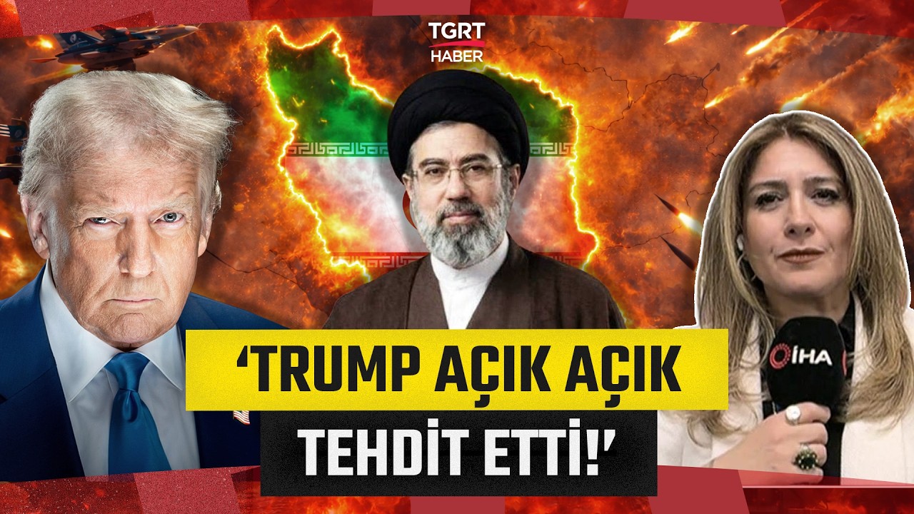 Dilek Kaya Beyaz Saray'dan Aktardı: 'Trump Mücteba Hamaney'i Açık Açık Tehdit Etti!' - TGRT Haber
