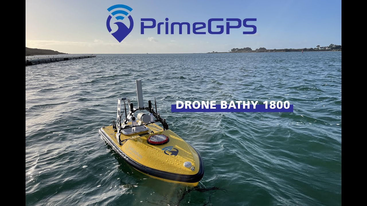Drone Bathymétrique 1800 - Automatiser vos relevés bathymétrique