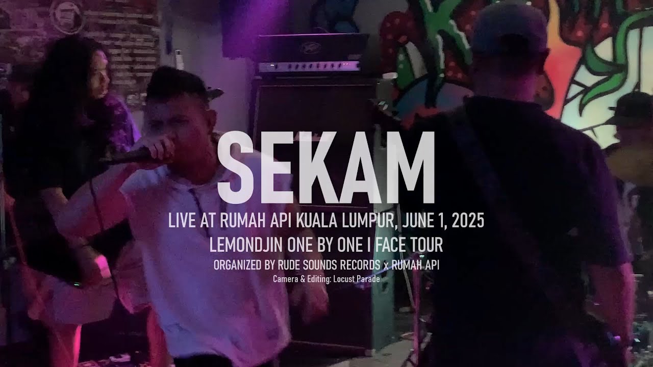 Sekam live @ Rumah Api - June 1, 2025 [Multicam / Fullset]