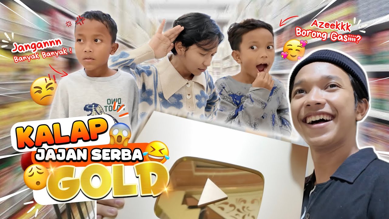 SPESIAL UNBOXING GOLD PLAY BUTTON⁉️💖