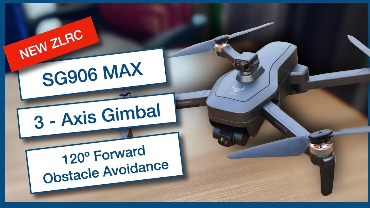 THE 1ST BUDGET DRONE WITH OBSTACLE SENSOR?! SG906 MAX