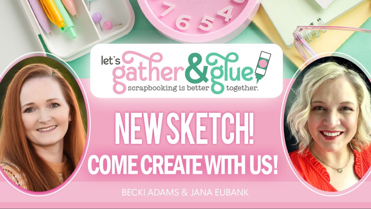 Let's Create with a Sketch LIVE! | Come Create with Us! | Becki Adams & Jana Eubank