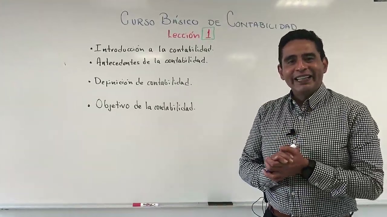 Curso Básico de Contabilidad - Lección 1